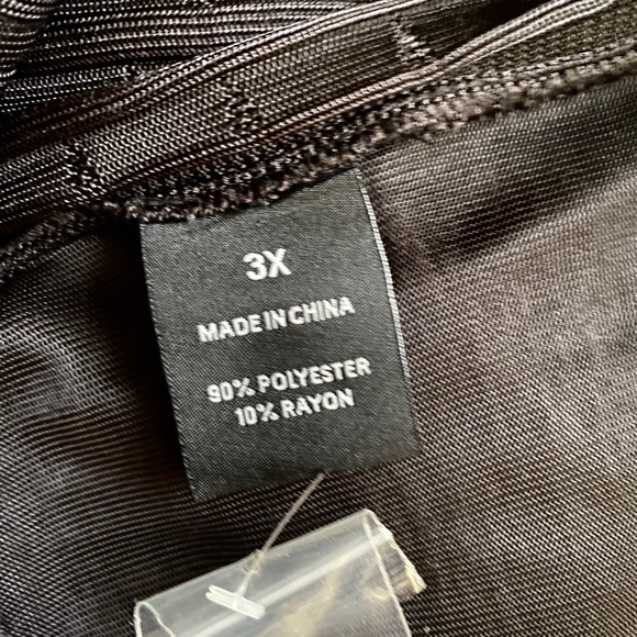 Saint Lorenzo Knit Collard Black Polo Shirt 3X - Picture 7 of 7